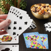 Rainbow Dalmatian Pokerkaarten (Insitu)