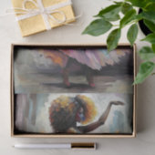 Rainbow Dance Joyful Spirit in Motion Decoupage Tissuepapier (Geschenk)