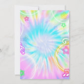Rainbow Dance Verjaardag Kaart (Achterkant)