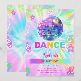 Rainbow Dance Verjaardag Kaart