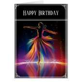  Rainbow Dancer Wenskaart (Voorkant)