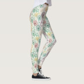 Rainbow Dandelion Breeze – grillige bloemen Leggings (Rechts)