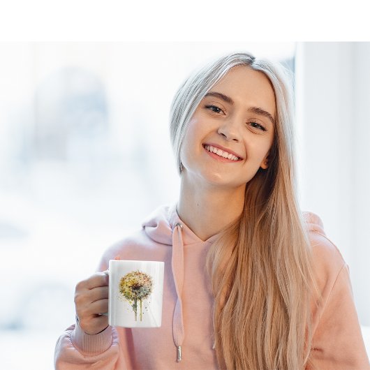 Rainbow Dandelion Koffiemok