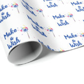 Rainbow Dandelion Maak een Wish WiWrapping Paper Cadeaupapier (Rol Hoek)