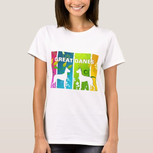 Rainbow Danes T-shirt (Voorkant)