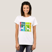 Rainbow Danes T-shirt (Voorkant volledig)