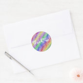 Rainbow Dank je wel, Sticker (Envelop)