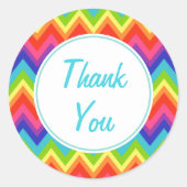 Rainbow Dank u Stickers (Voorkant)