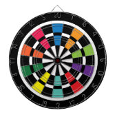 Rainbow Dartboard Dartbord (Voorkant)