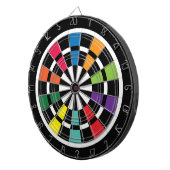Rainbow Dartboard Dartbord (Voorkant Rechts)