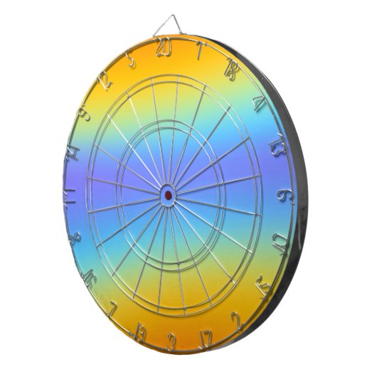 rainbow dartbord (Voorkant Rechts)