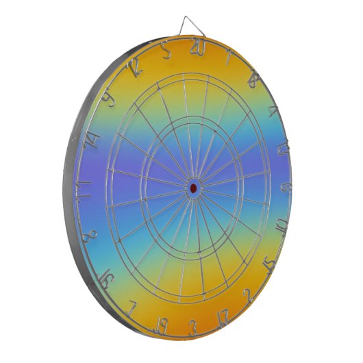 rainbow dartbord (Voorkant Links)
