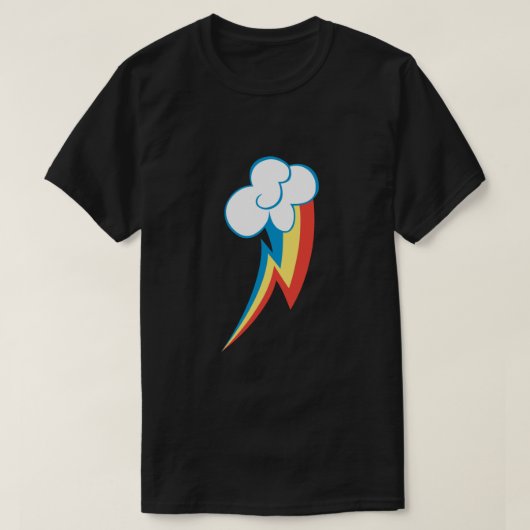 Rainbow Dash Cutie Mark Essential T-shirt (Design voorkant)
