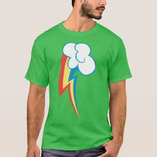 Rainbow Dash Cutie Mark meisje meisje T-shirt
