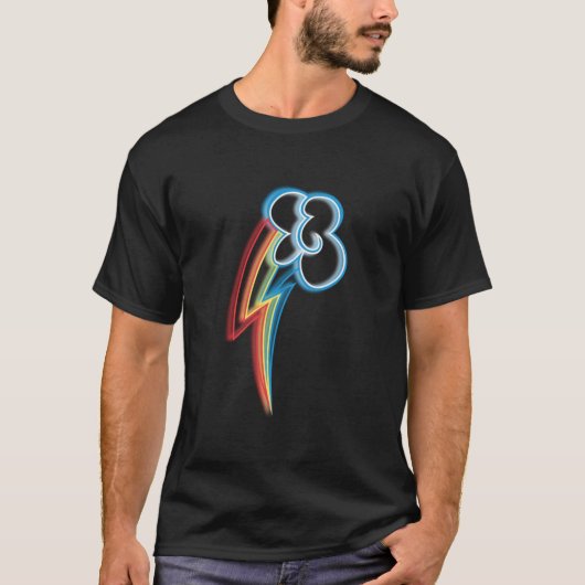 Rainbow Dash Cutie Mark T-shirt (Voorkant)