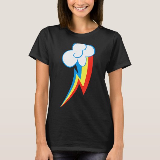 Rainbow Dash Cuties Mark T-shirt (Voorkant)