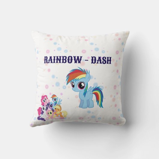 RAINBOW DASH KUSSEN (Achterkant)