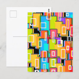 Rainbow Deco Home Living Abstract Briefkaart