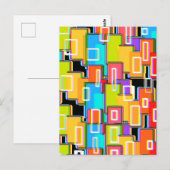 Rainbow Deco Home Living Abstract Briefkaart (Voorkant / Achterkant)