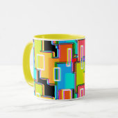 Rainbow Deco Home Living Abstract Mok (Voorkant links)