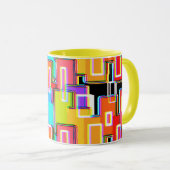 Rainbow Deco Home Living Abstract Mok (Voorkant rechts)