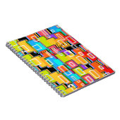 Rainbow Deco Home Living Abstract Notitieboek (Rechterzijde)