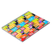 Rainbow Deco Home Living Abstract Notitieboek (Linkerzijde)