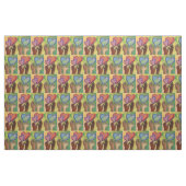 Rainbow DEI Love Hearts Material Art Fabric Stof (Fat Quarter)