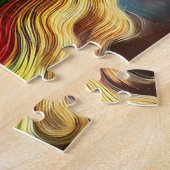 Rainbow Deity Man of All love Fantasy Art Legpuzzel (Zijkant)