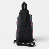 Rainbow Denim Pattern Sling Bag (Achterkant)