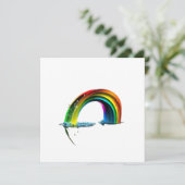 RAINBOW - DENK AAN JE! Kaart (Staand voorkant)