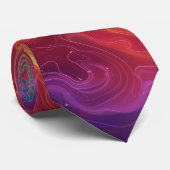 Rainbow Design Art Stropdas (Opgerold)