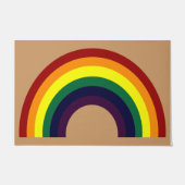 Rainbow Design Mat, Kind kamer Deurmat (Voorkant)
