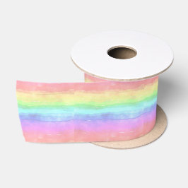 Rainbow Design Satin Ribbon Satijnen Lint