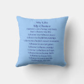 Rainbow Diabetes Butterfly Support Poem-Kussens Kussen (Achterkant)