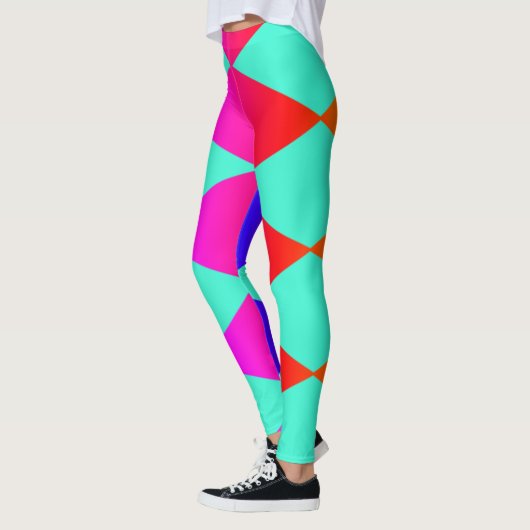 Rainbow Diamond Harlequin Leggings (Links)