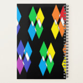 Rainbow Diamonds Planner (Achterkant)