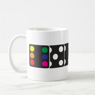 Rainbow Dice Coffee Mok