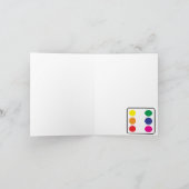 Rainbow Dice Note Kaart (Binnen)