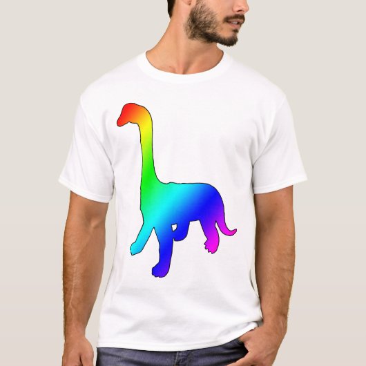 Rainbow Dino T-shirt (Voorkant)