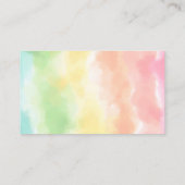 Rainbow Display Douche kaart (Achterkant)