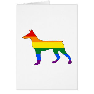 Rainbow Doberman