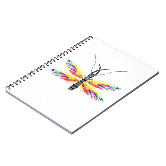 Rainbow Dobsonfly Notitieboek (Linkerzijde)
