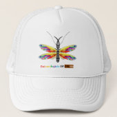 Rainbow Dobsonfly Trucker Pet (Voorkant)