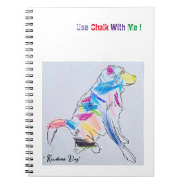 "Rainbow Dog Chalk" Notitieboek
