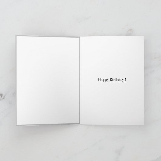 Rainbow Dog Happy Birthday ! Kaart (Binnen)