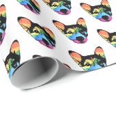 Rainbow Dog, inpakpapier (Rol Hoek)