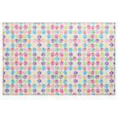 Rainbow Dog Paws Patroon Stof (Yard (91,4 cm))