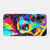 Rainbow Dog Portrait Art Case-Mate iPhone Case (Achterkant (horizontaal))