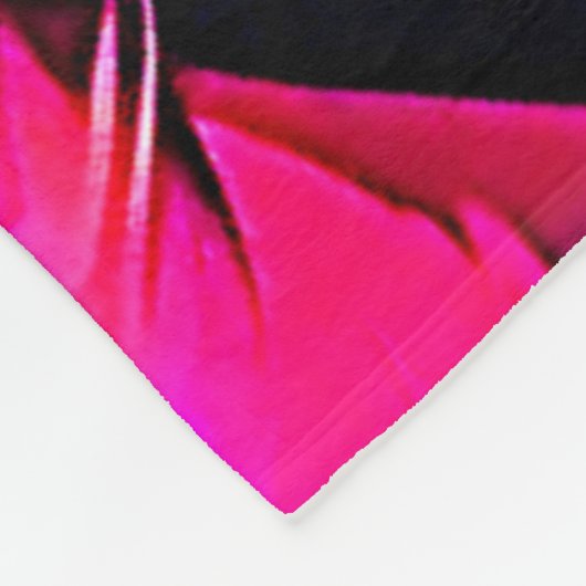 Rainbow Dog Portrait Art Fleece Deken (Hoek)